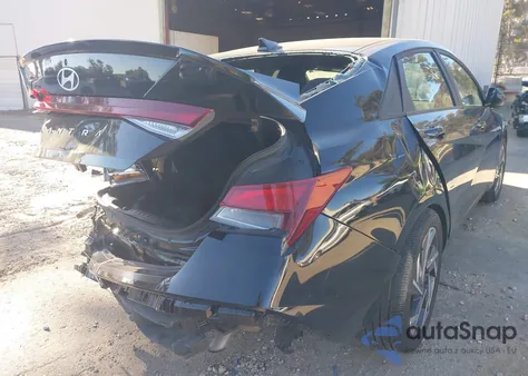 2025 Hyundai Elantra Sel Sport from USA, damaged, VIN KMHLM4DG2SU869500